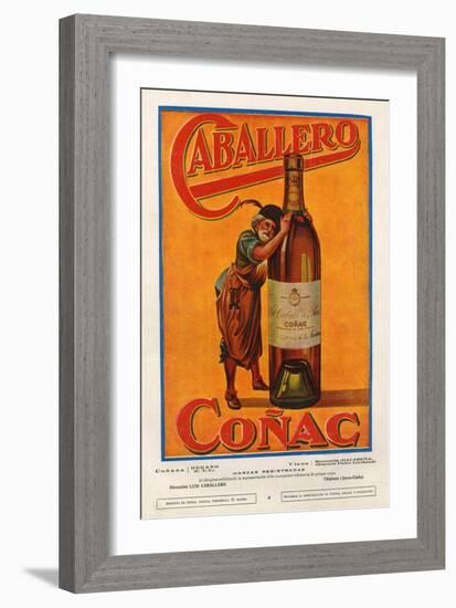 Caballero, Magazine Advertisement, Spain, 1920-null-Framed Giclee Print