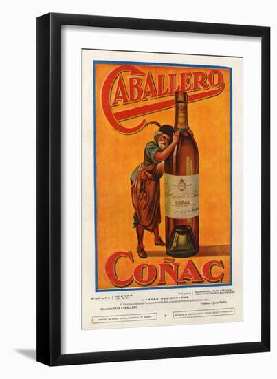 Caballero, Magazine Advertisement, Spain, 1920-null-Framed Giclee Print