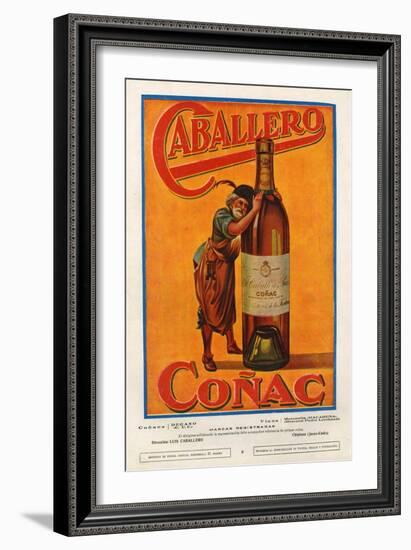 Caballero, Magazine Advertisement, Spain, 1920-null-Framed Giclee Print