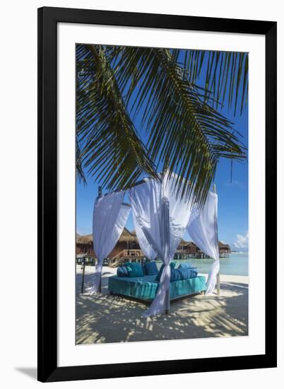 Cabana on the Anantara Veli resort, South Male Atoll, Maldives-Jon Arnold-Framed Photographic Print