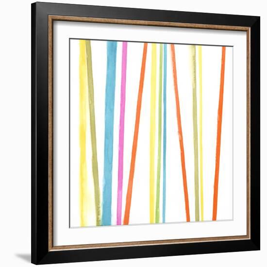 Cabana Stripes I-Erica J. Vess-Framed Art Print