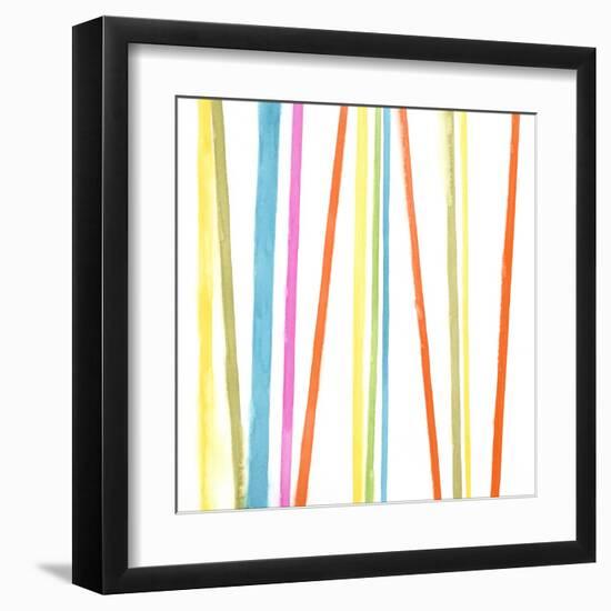 Cabana Stripes I-Erica J. Vess-Framed Art Print