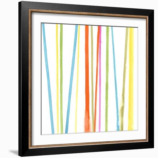 Cabana Stripes II-Erica J. Vess-Framed Art Print