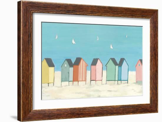 Cabanas I Pastel-Phyllis Adams-Framed Art Print