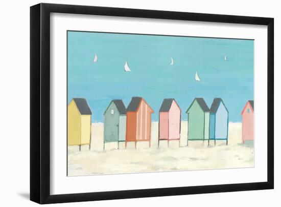 Cabanas I Pastel-Phyllis Adams-Framed Art Print