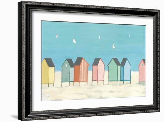 Cabanas I Pastel-Phyllis Adams-Framed Art Print