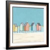 Cabanas II Pastel-Phyllis Adams-Framed Art Print