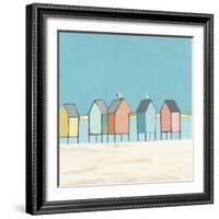 Cabanas II Pastel-Phyllis Adams-Framed Art Print