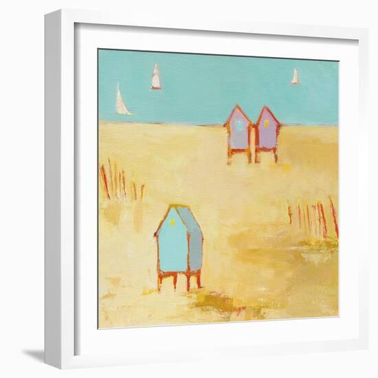 Cabanas-Phyllis Adams-Framed Art Print