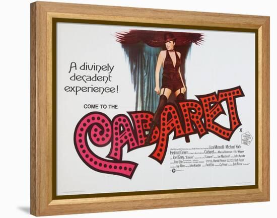 Cabaret, 1972-null-Framed Premier Image Canvas