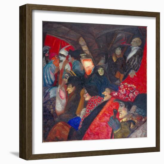 Cabaret Black Cat, 1913-Boris Dmitryevich Grigoriev-Framed Giclee Print