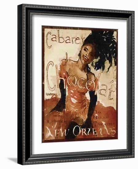 Cabaret Chocolate-null-Framed Giclee Print