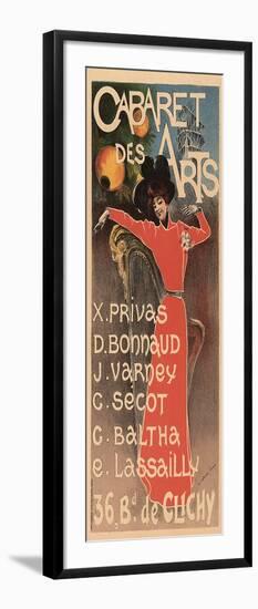 Cabaret Des Arts, c.1898-Charles Lucas-Framed Giclee Print