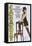 Cabaret, Italian poster, Liza Minnelli, 1972-null-Framed Stretched Canvas