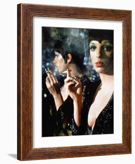 Cabaret, Liza Minnelli, 1972-null-Framed Photo