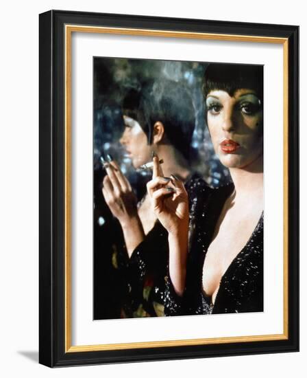 Cabaret, Liza Minnelli, 1972-null-Framed Photo