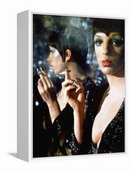 Cabaret, Liza Minnelli, 1972-null-Framed Stretched Canvas