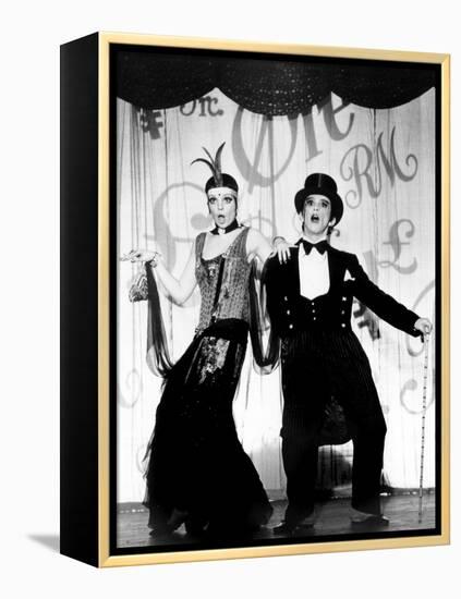 Cabaret, Liza Minnelli, Joel Grey, 1972-null-Framed Stretched Canvas