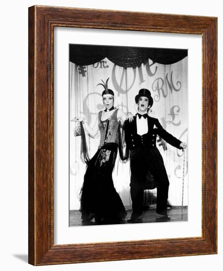 Cabaret, Liza Minnelli, Joel Grey, 1972-null-Framed Photo