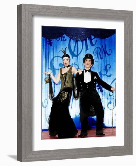 Cabaret, Liza Minnelli, Joel Grey, 1972-null-Framed Photo