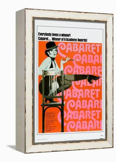 Cabaret, US poster, Liza Minnelli, 1972-null-Framed Stretched Canvas