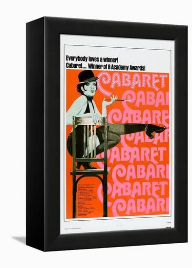 Cabaret, US poster, Liza Minnelli, 1972-null-Framed Stretched Canvas