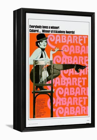 Cabaret, US poster, Liza Minnelli, 1972-null-Framed Stretched Canvas