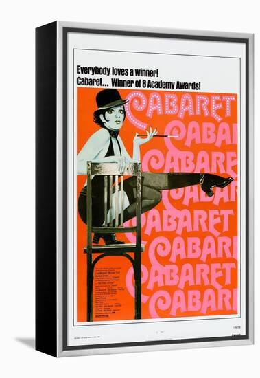 Cabaret, US poster, Liza Minnelli, 1972-null-Framed Stretched Canvas