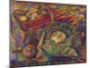 'Cabbage and Rhubarb (Savoy Green)', 1929 (1930)-Mark Gertler-Mounted Giclee Print