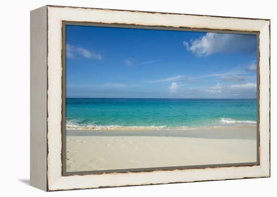Cabbage Beach, Paradise Island, Nassau, New Providence, Bahamas, Caribbean-Michael Runkel-Framed Premier Image Canvas