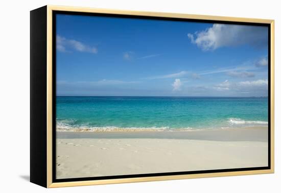 Cabbage Beach, Paradise Island, Nassau, New Providence, Bahamas, Caribbean-Michael Runkel-Framed Premier Image Canvas