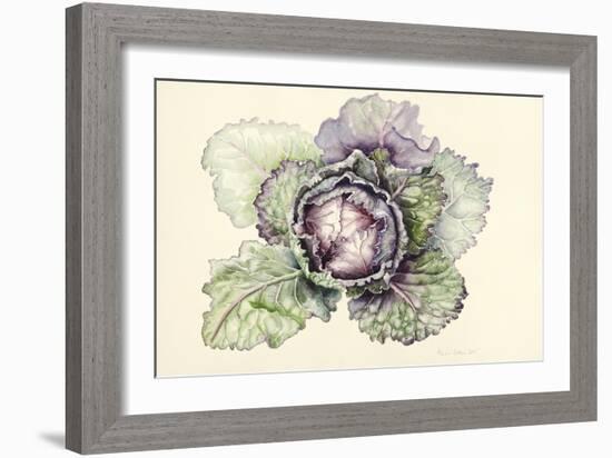 Cabbage from the Market-Alison Cooper-Framed Giclee Print