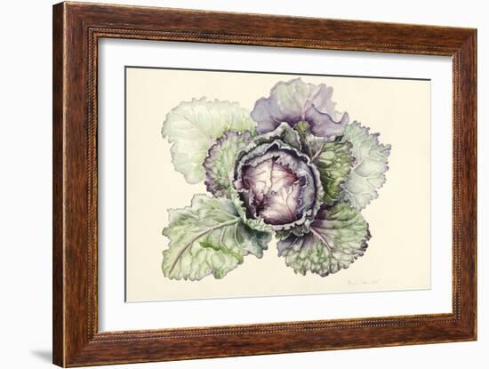 Cabbage from the Market-Alison Cooper-Framed Giclee Print