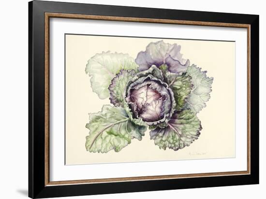 Cabbage from the Market-Alison Cooper-Framed Giclee Print