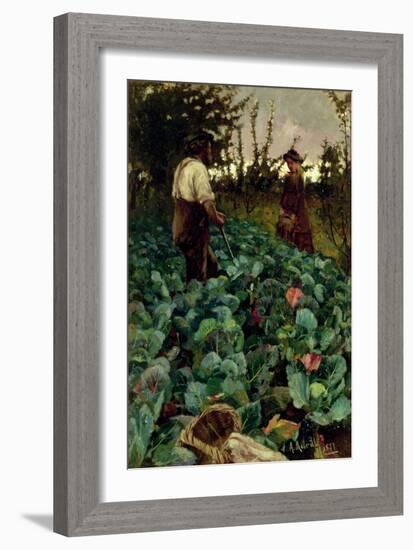 Cabbage Garden, 1877-Arthur Melville-Framed Giclee Print