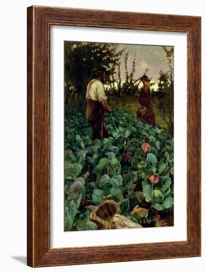 Cabbage Garden, 1877-Arthur Melville-Framed Giclee Print