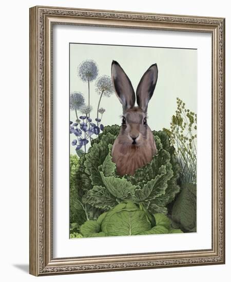 Cabbage Patch Rabbit 1-null-Framed Art Print