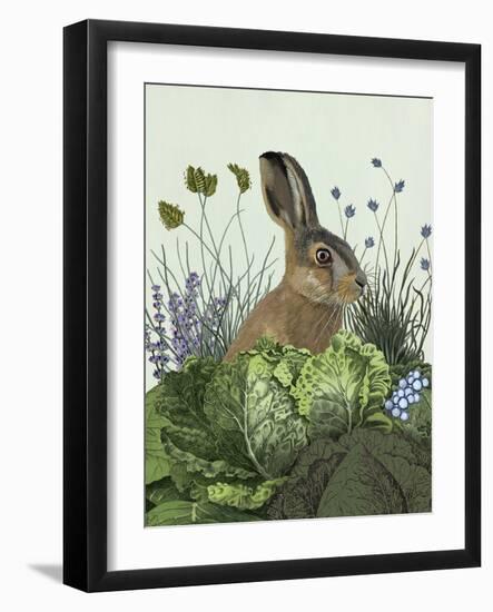 Cabbage Patch Rabbit 3-null-Framed Art Print