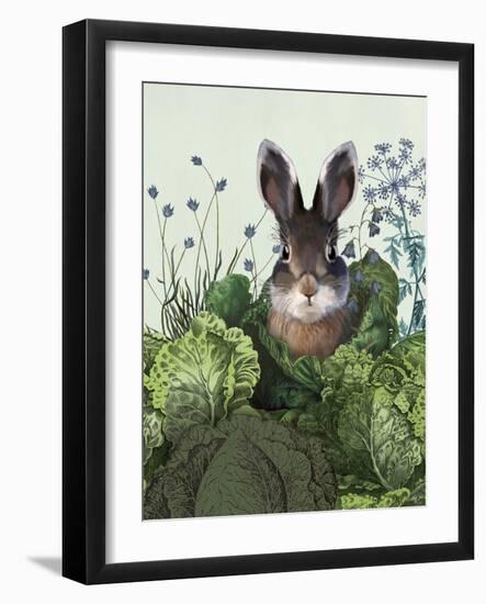 Cabbage Patch Rabbit 4-null-Framed Art Print