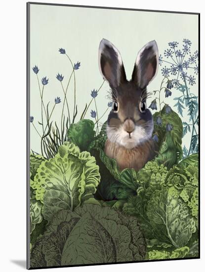 Cabbage Patch Rabbit 4-null-Mounted Art Print