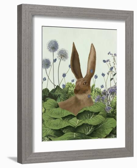 Cabbage Patch Rabbit 5-null-Framed Art Print