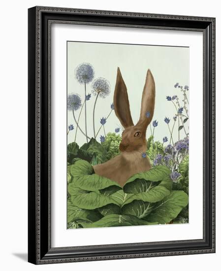 Cabbage Patch Rabbit 5-null-Framed Art Print