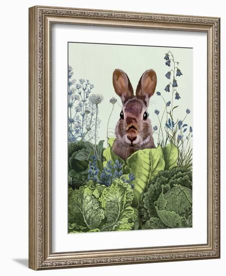 Cabbage Patch Rabbit 6-null-Framed Art Print