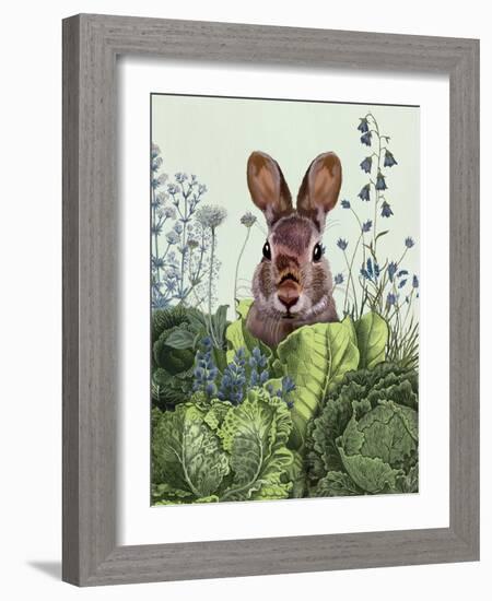 Cabbage Patch Rabbit 6-null-Framed Art Print