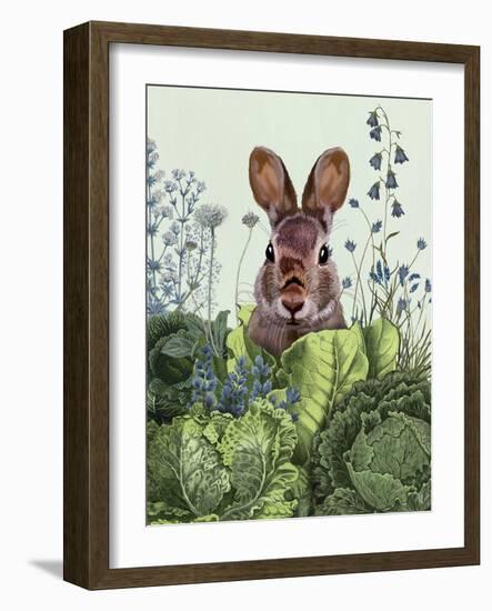 Cabbage Patch Rabbit 6-null-Framed Art Print