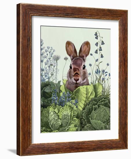 Cabbage Patch Rabbit 6-null-Framed Art Print