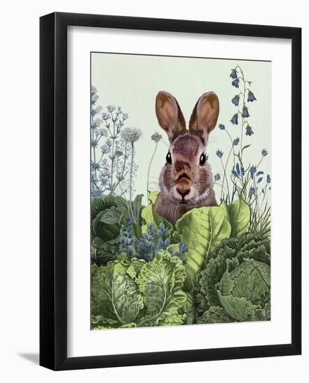 Cabbage Patch Rabbit 6-null-Framed Art Print