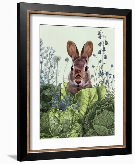 Cabbage Patch Rabbit 6-null-Framed Art Print