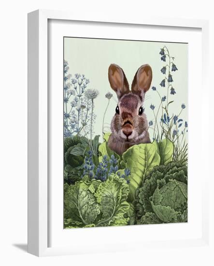 Cabbage Patch Rabbit 6-null-Framed Art Print