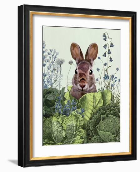 Cabbage Patch Rabbit 6-null-Framed Art Print